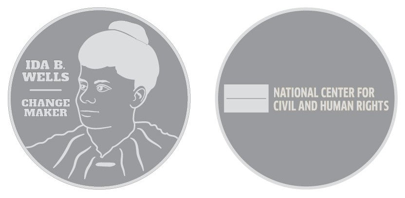 NCCHR Ida B Wells Coin