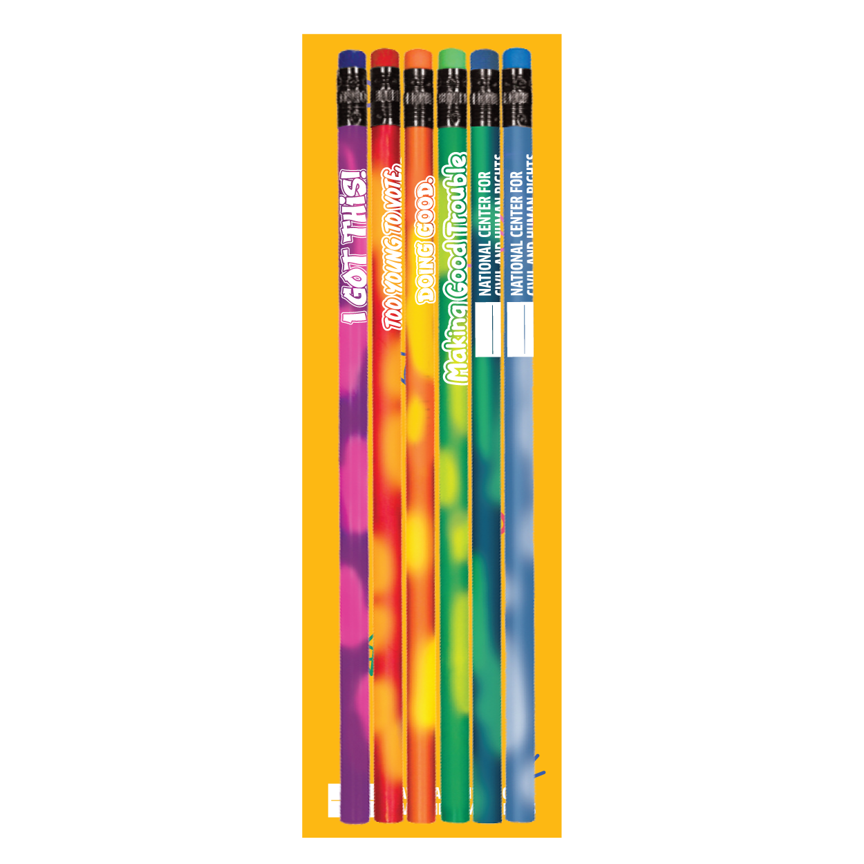 Change Agent Affirmations Pencil Set