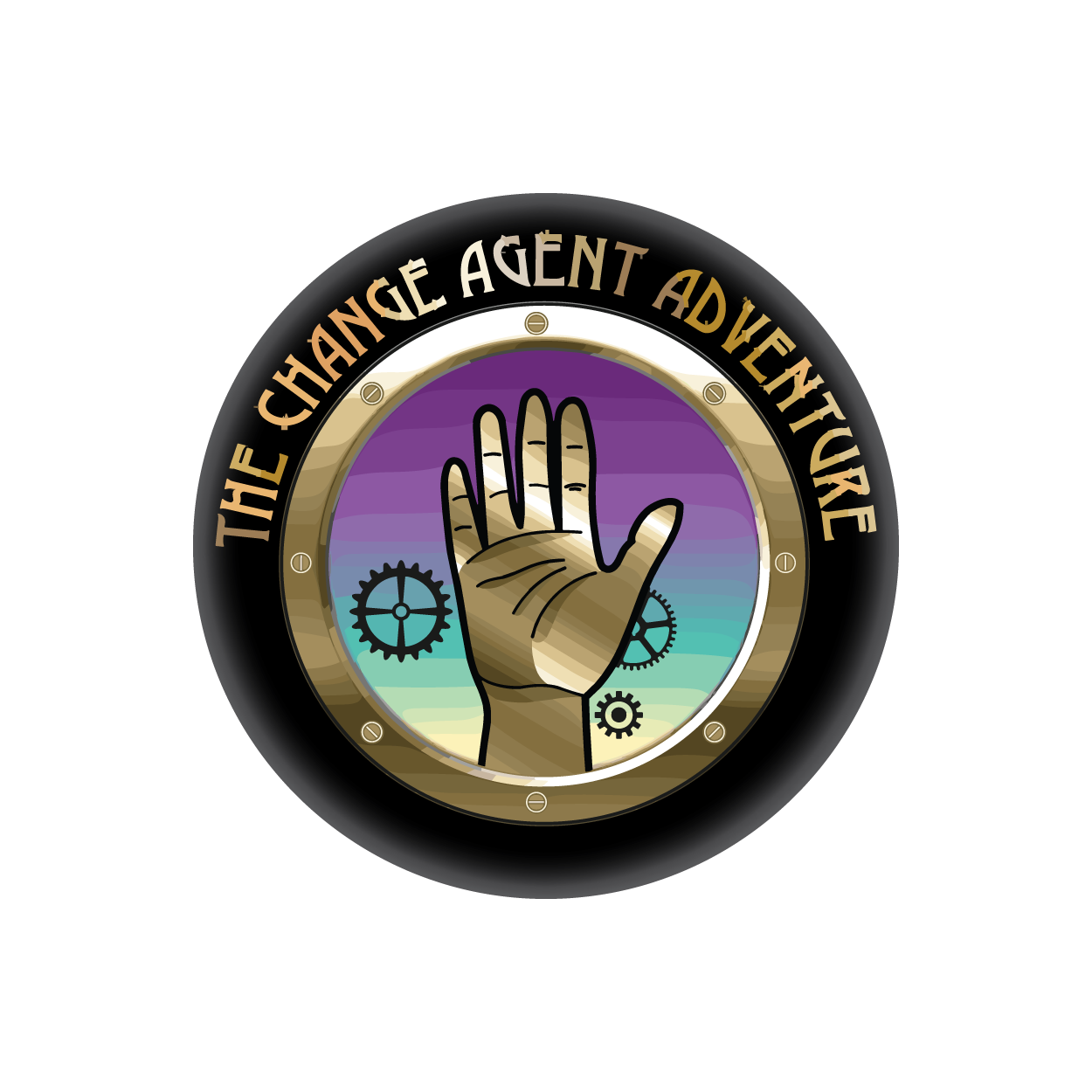 Change Agent Adventure Button Pin