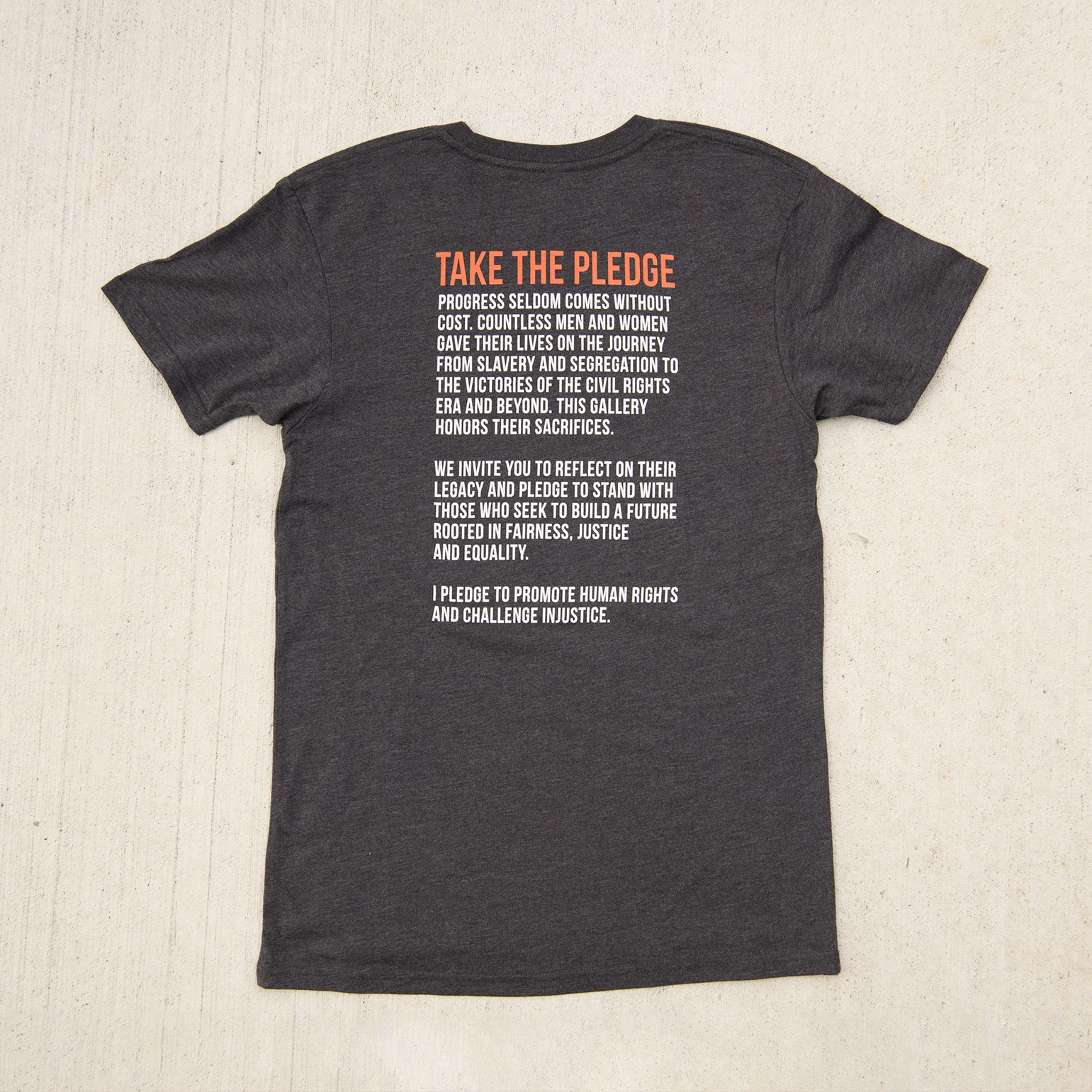 NCCHR Pledge Tee – CivilandHumanRights