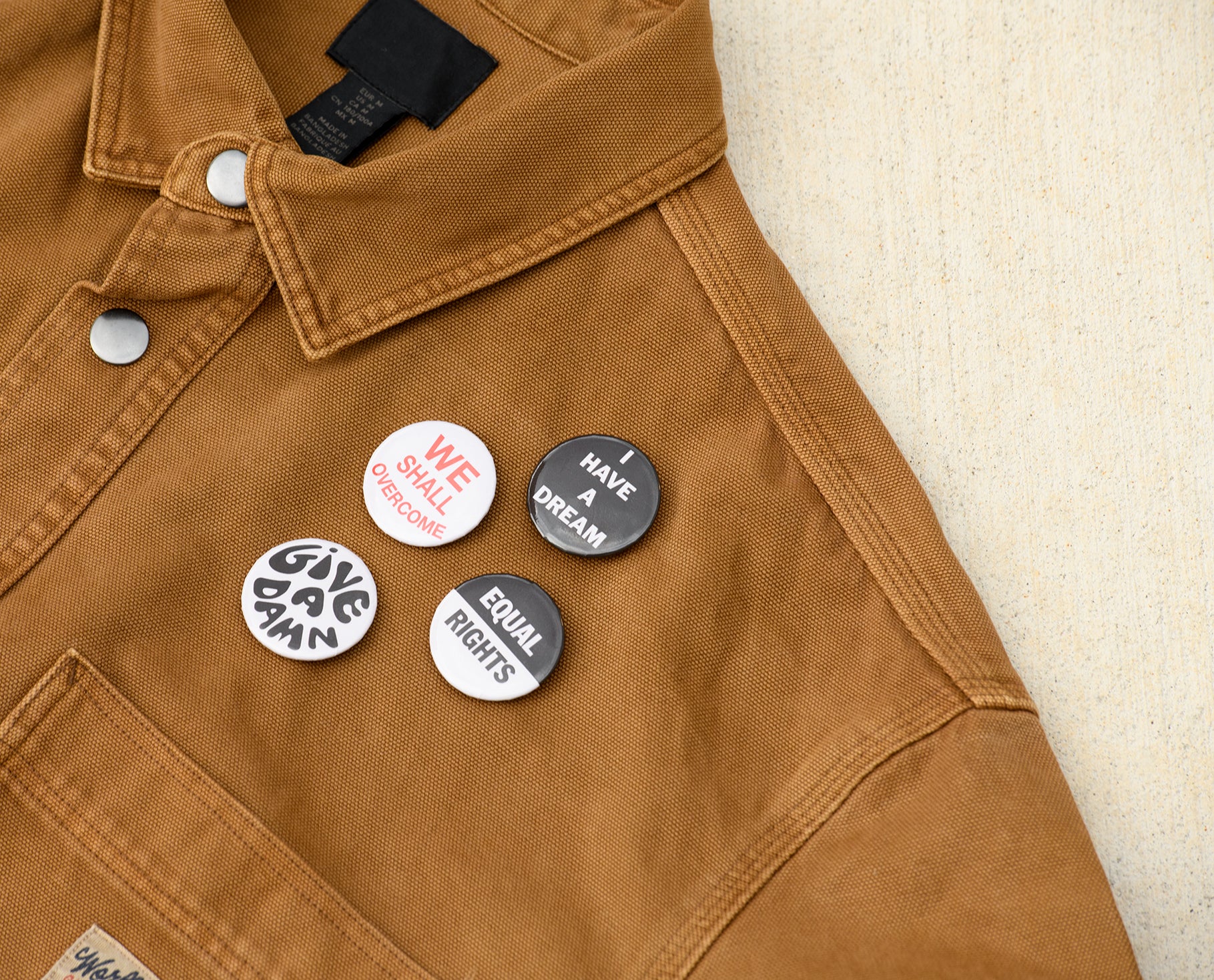 Civil Rights Buttons CIVIL RIGHTS SET OF 4 BUTTONS – CivilandHumanRights