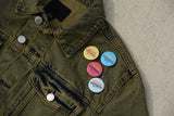 EVERYONE EVERYWHERE SET OF 4 BUTTONS
