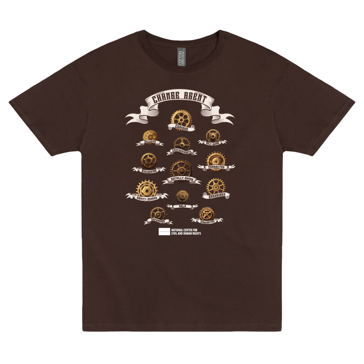 Change Agent Steampunk Adult Tee