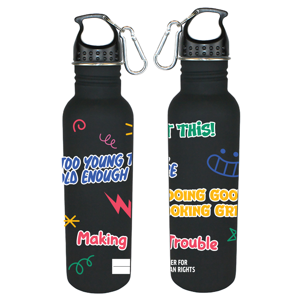 Change Agent Affirmations Water Bottle