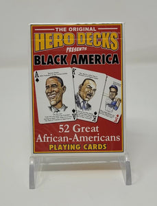 HERO DECKS PRESENT BLACK AMERICA CARD DECK